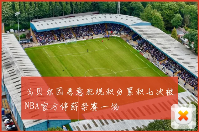 戈贝尔因恶意犯规积分累积七次被NBA官方停薪禁赛一场