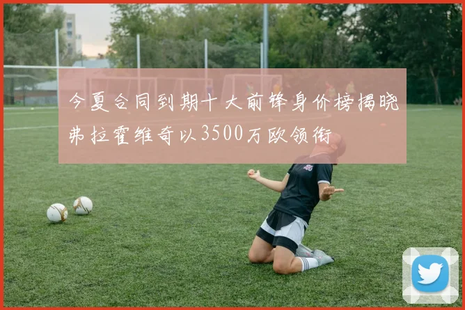 今夏合同到期十大前锋身价榜揭晓弗拉霍维奇以3500万欧领衔